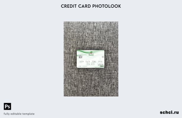 цифровая загрузка Марокко Credit Agricole Bank Visa Classic Card Photoview Front